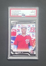 2016 Bowman Juan Soto International Ink #II-JS PSA 8