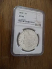 1878 S Morgan Silver Dollar NGC MS62