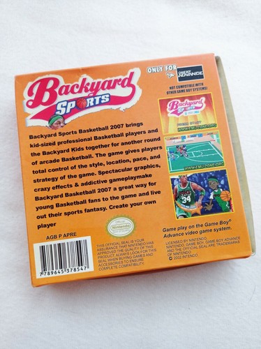 Backyard sport Basketball Nintendo Game Boy advance - Picture 2 of 4