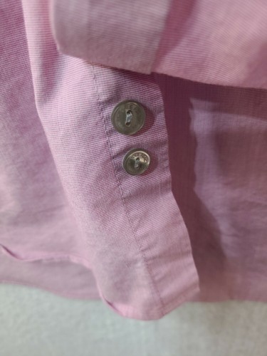 Kenneth Cole Reaction Mens XL Slim Fit Pink Long Sleeve Button Up Shirt - Picture 6 of 9