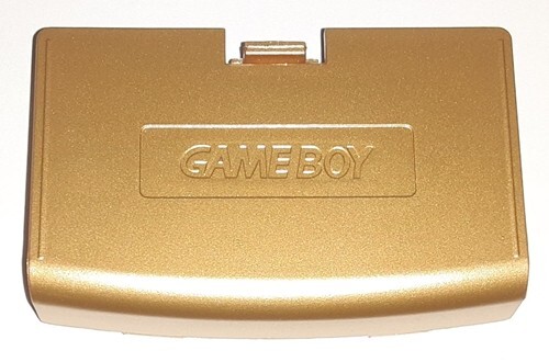 Gold Battery Cover Back Door Panel for Nintendo Game Boy Advance GBA System NEW
