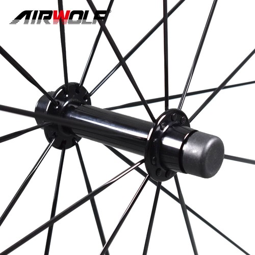 AIRWOLF Carbon Laufräder Rennrad Fahrrad Laufrad 700C 50*25mm Wheels Tubeless - Bild 12 von 15