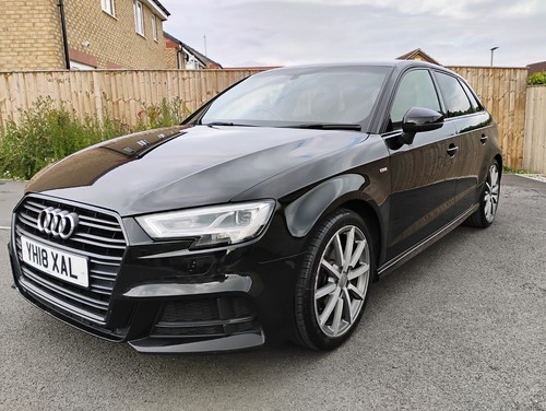 2018 Audi A3 1.5 TFSI S line Black Edition Petrol Manual Full Service History - Picture 3 of 24