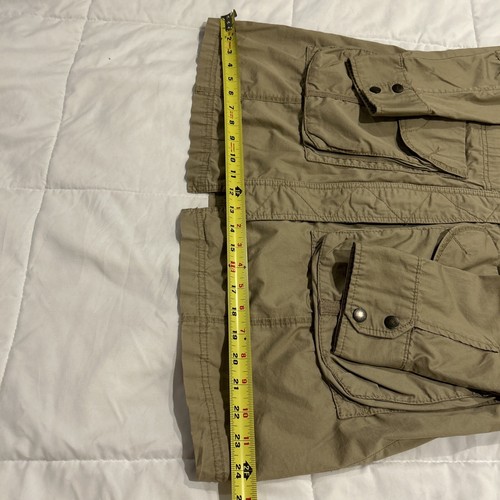 VTG Eddie Bauer Women Jacket Coat SZ Large Military Tan Utility Barn Chore Field - Picture 13 of 23