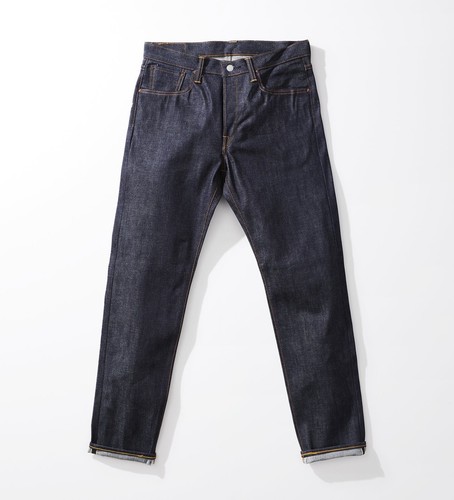 EDWIN REGULER TAPERED Denim 14.6oz Rainbow Selvedg Rigid Indigo Raw denim L32 - Picture 9 of 17