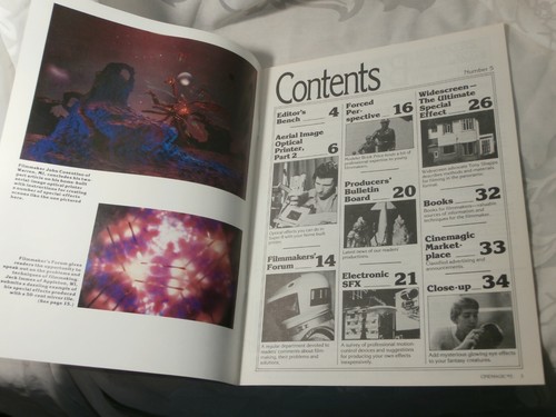 STARLOG CINEMAGIC GUIDE TO FANTASTIC FILMMAKING #5 MAGAZINE WIDESCREEN EFFECTS - Picture 5 of 11