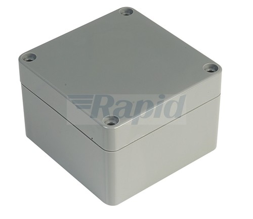 Rapid G366 ABS Enclosure Dark Grey 82x80x55mm