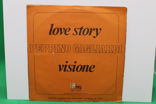 7" 45rpm - Peppino Gagliardi, Love Story - King Universal NSP 56121 - Picture 2 of 4