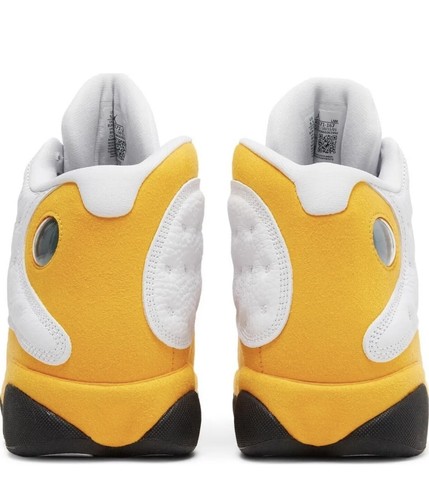 Nike Air Jordan 13 Retro Del Sol White Yellow 414571-167 Mens Size 13 Deadstock - Picture 4 of 8