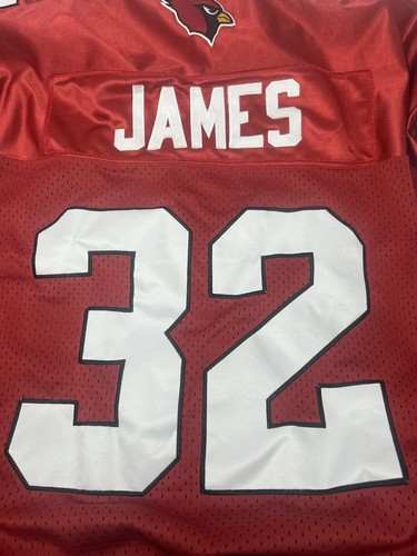 Edgerrin James Arizona Cardinals Football Nike On Field Sewn Jersey Size 60 - Picture 9 of 14
