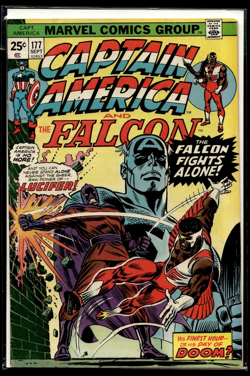 アメコミ Captain America #176 August 1974 CAPTAIN AMERICA AND THE FALCON #176 - STEVE ROGERS QUITS