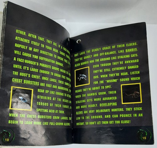 Alien 3 Super Nintendo Manual SNES Instruction Booklet - Picture 3 of 5
