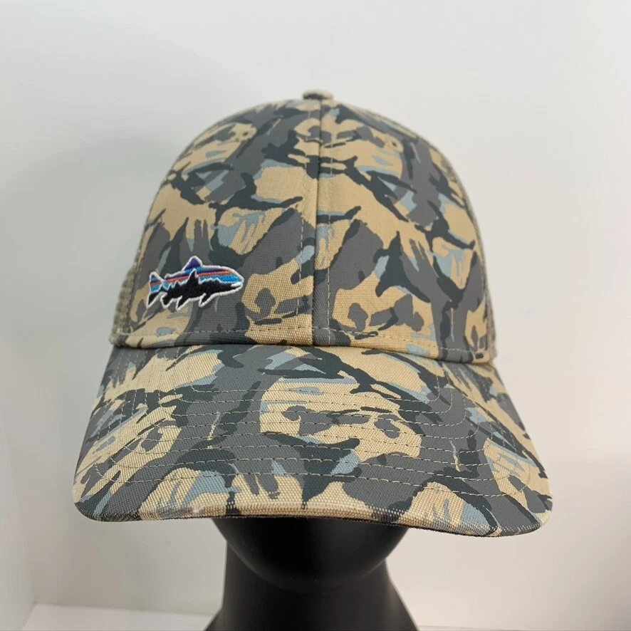 patagonia camo trout hat