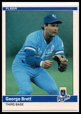 1984 Fleer #344 George Brett