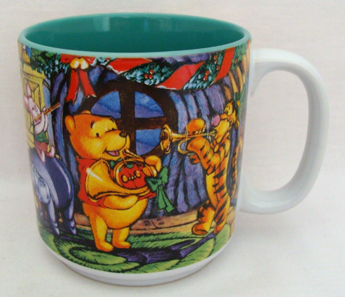 Disney Store Winnie The Pooh 1997 Temporada de Canción Taza de Navidad con Caja - Imagen 2 de 16