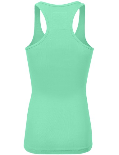 NE PEOPLE Damen Racerback Rundhals geripptes Tanktop stretchig Shirt [NEUT239] - Bild 58 von 109