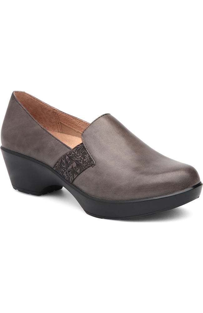 Dansko Jessica Leder slip on clogs in gray Sz 39 Retail 145 Dansko Jessica Leder slip on clogs in gray Sz 39 Retail 145
