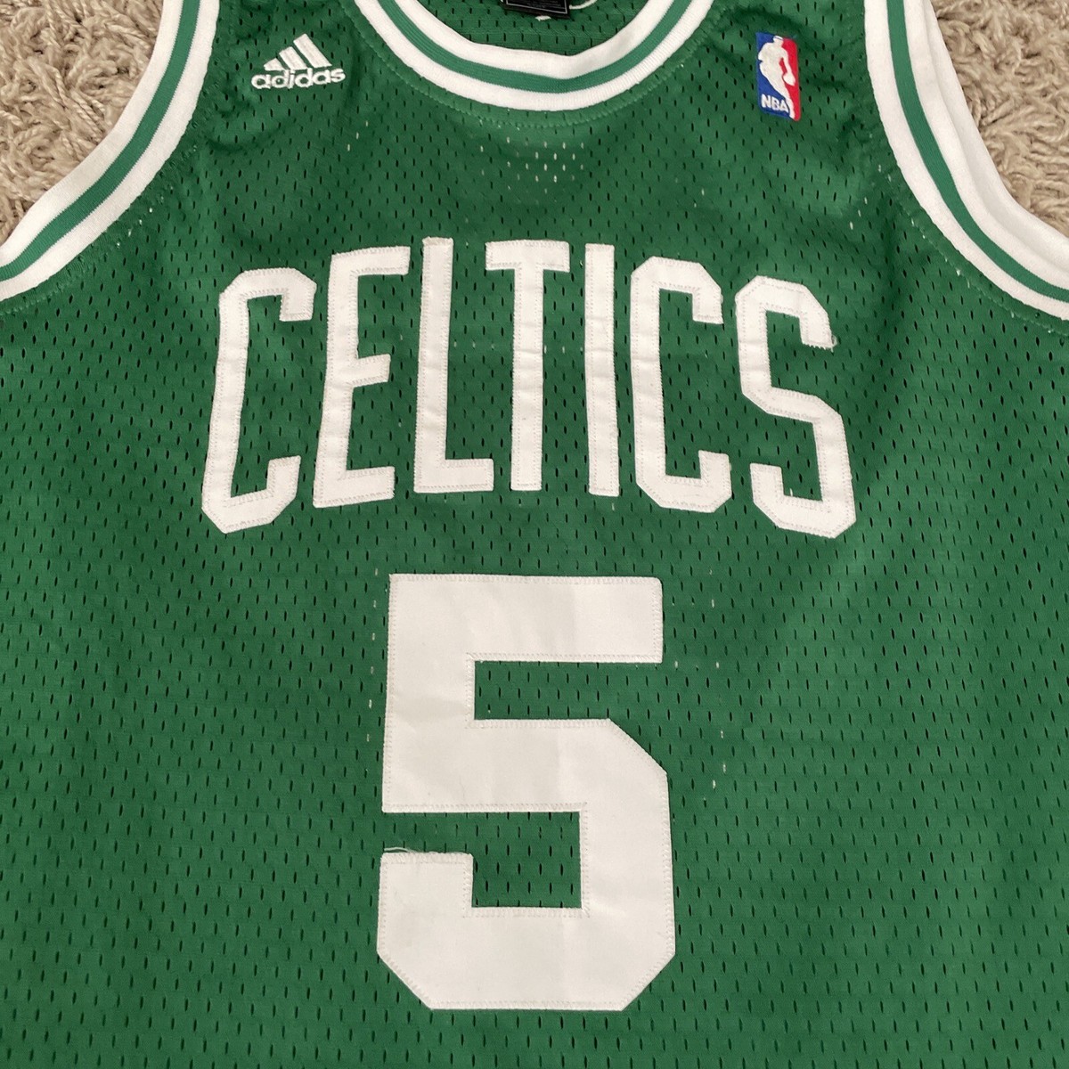 Vintage Adidas Kevin Garnett #5 NBA Boston Celtics T-Shirt