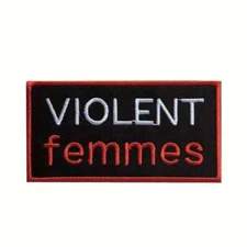 Violent Femmes Patch Iron On/Sew On Embroidered Backpack Jackets Band Merch