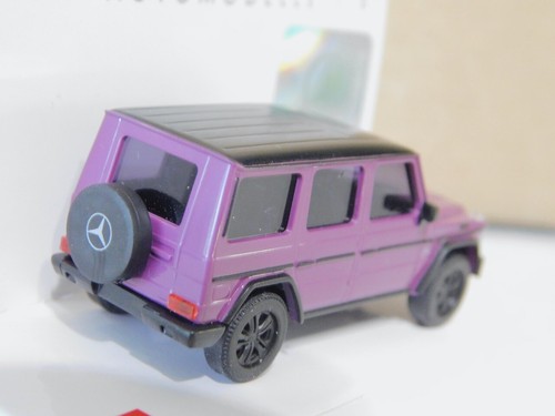 Busch 1/87 51474  Mercedes Benz G Class Edition 35 Purple NIB - Picture 3 of 4