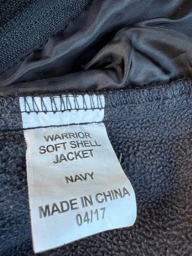 Gerber Men’s Warrior Soft Shell Fleece Jacket Magnolia Fire Dept Size XL - Picture 5 of 6