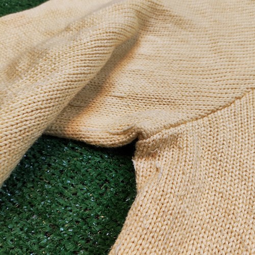 Vintage Polo Ralph Lauren Pullover Herren XXL Senfgelb Strickpullover L/S 90er - Bild 8 von 11