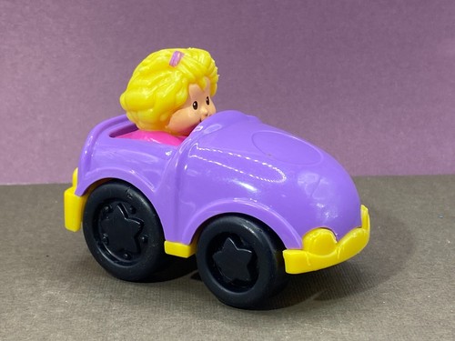 Fisher Price Sarah Mädchen Little Purple Wheelies Zirkus Clown Auto - Bild 1 von 5
