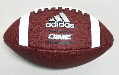 Adidas Dime Collegiate All-Weather Football - Handstitched Size 9 | eBay