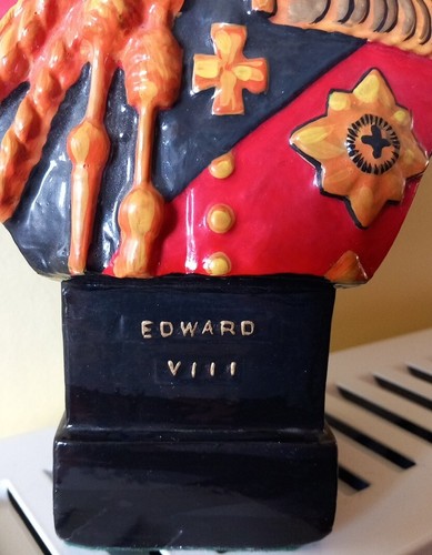 Bust Of King Edward VIII. Rare item. Coronation Abdication 1936 - Picture 3 of 11