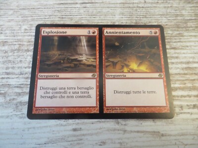 1x Boom / Bust - Planar Chaos - NM - Italian - OOP MTG