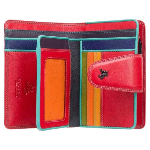 Visconti Womens Medium RFID Blocking Soft Real Leather Cash & Coin Purse SP31 - Picture 13 of 13