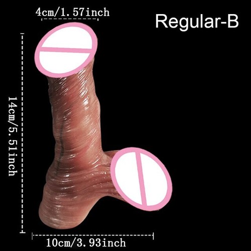Realistic Penis Cover Sleeve Enlargement Extender Men Enlarged Reusable Condoms - Picture 20 of 52
