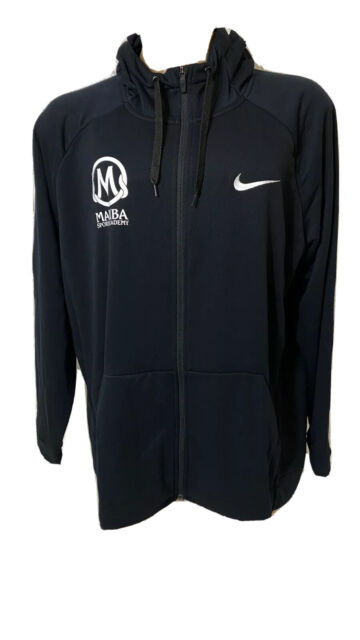 Nike Kobe Bryant Black Dri Fit Small Mamba Sports Academy Mens Full Zip Hoodie | eBay