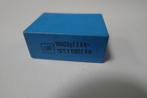 ERO 10500 pF 2KV 5% Radial Polyester Film Capacitor ERO - Picture 5 of 22