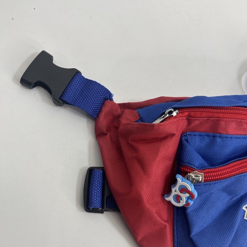 2022 SGA BROOKLYN CYCLONES FANNY PACK BAG BC LOGO ZIPPER RED BLUE NEW YORK METS - Picture 4 of 10