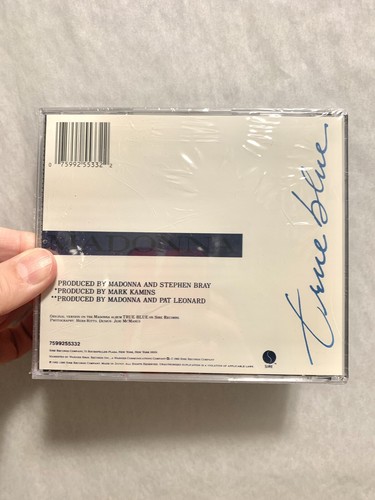 MADONNA - "True Blue" EP -CD 1986- Sire Privately owned FACTORY SEALED - Picture 2 of 3