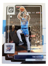 2023 Tre Mann #47 Donruss Optic Basketball Card NBA Oklahoma City Thunder (A5