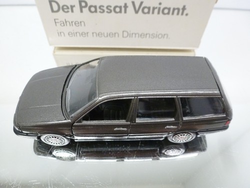 SCHABAK 1016 VW PASSAT 35I VARIANT - GREY MET. 1:43 - GOOD IN DEALER BOX - 136 - Imagen 7 de 9