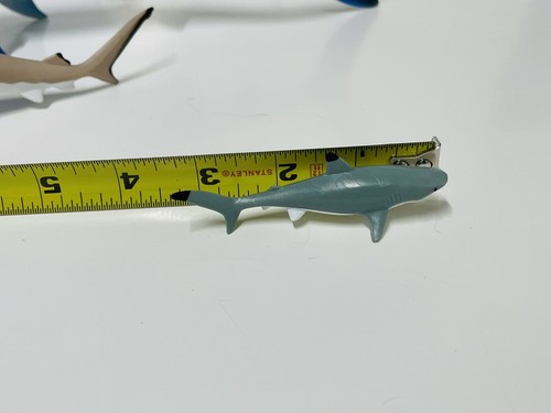 Toys R Us Sharks Animal Planet Chap Mei Great White Bonnethead Mixed Lot Of 3 - Picture 10 of 10