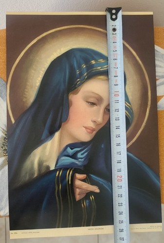 MATER DOLOROSA - SANTA MARIA - 1946 - DEPOSITO COPYRIGHT - ICONA - Foto 3 di 4