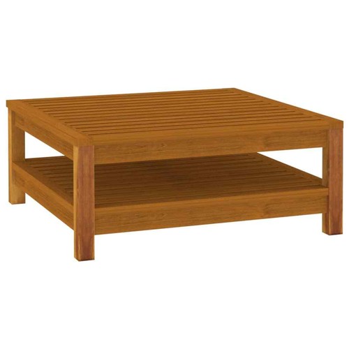 7 Piece Patio Lounge Set with Cushion Solid Acacia Wood vidaXL - Picture 4 of 11