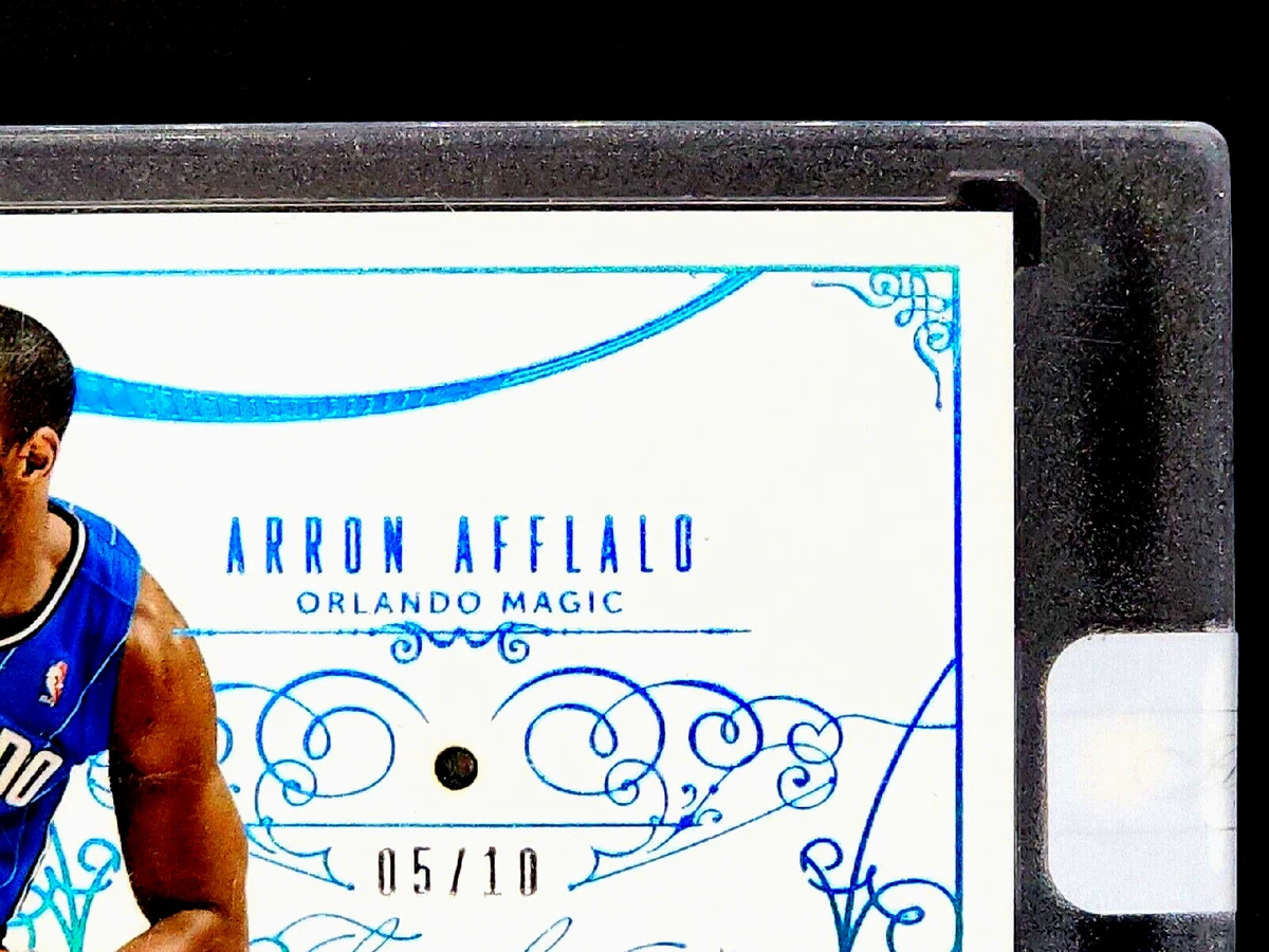 2013 Panini Flawless #33 Arron Afflalo /10 Uncirculated *Real Sapphire in Card*