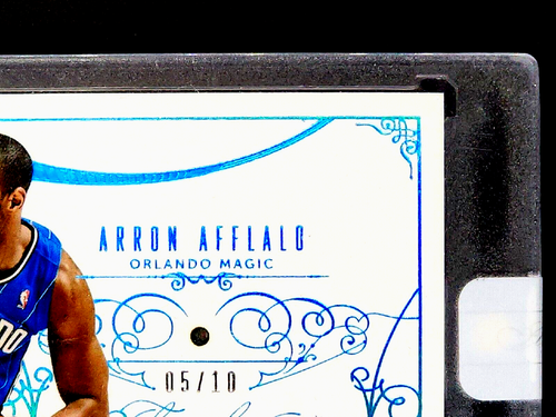 2013 Panini Flawless #33 Arron Afflalo /10 Uncirculated *Real Sapphire in Card* - Picture 4 of 12