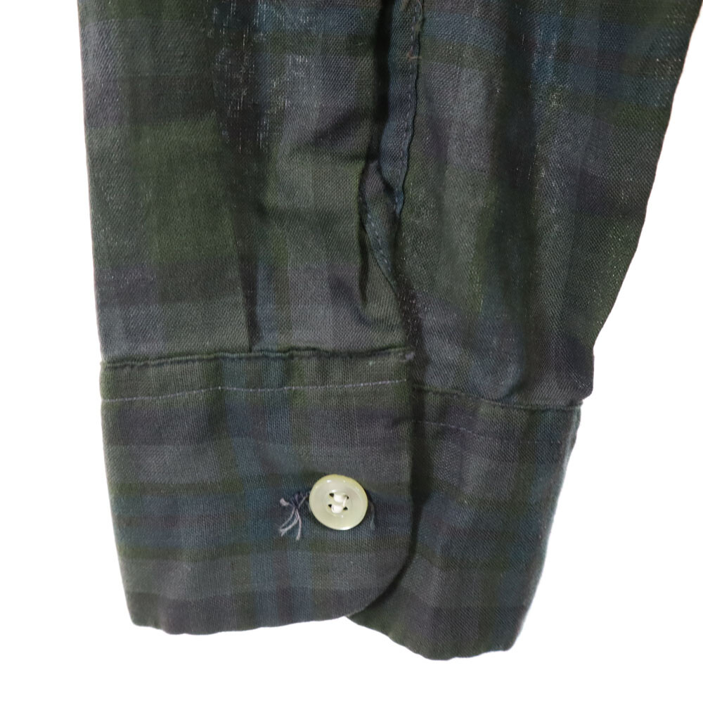トップス 60s towncraft vintage shirts bd check Vintage 60s Towncraft Mens Wool Tartan Plaid Board Shirt, JC