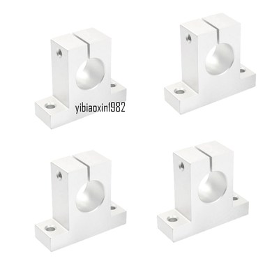 2x SK12 Aluminum SK12 12mm Shaft Support Block Linear Motion