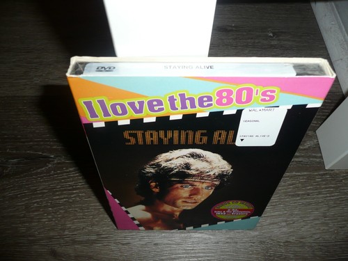 Staying Alive - DVD - I Love The 80's Slipcover Brand New! - Picture 1 of 3