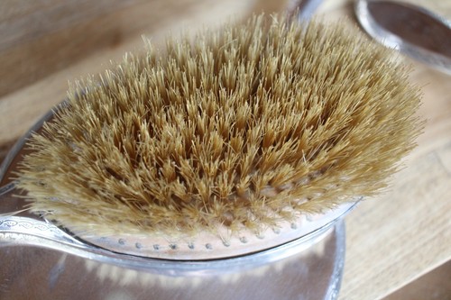 Mappin & Webb Silver Hand Mirror And Brush Set - Foto 14 di 20