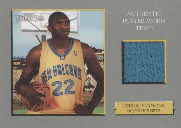 2006-07 Topps Turkey Red - Cedric Simmons #TRR-CS - 1 of 2
