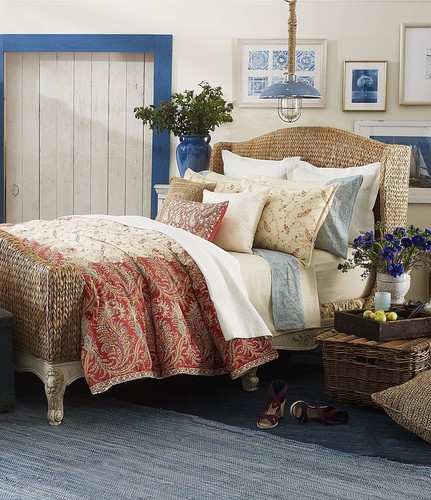 Set of 2 Lauren by Ralph Lauren Mirabeau Paisley English Standard Shams New $284 - Picture 8 of 8