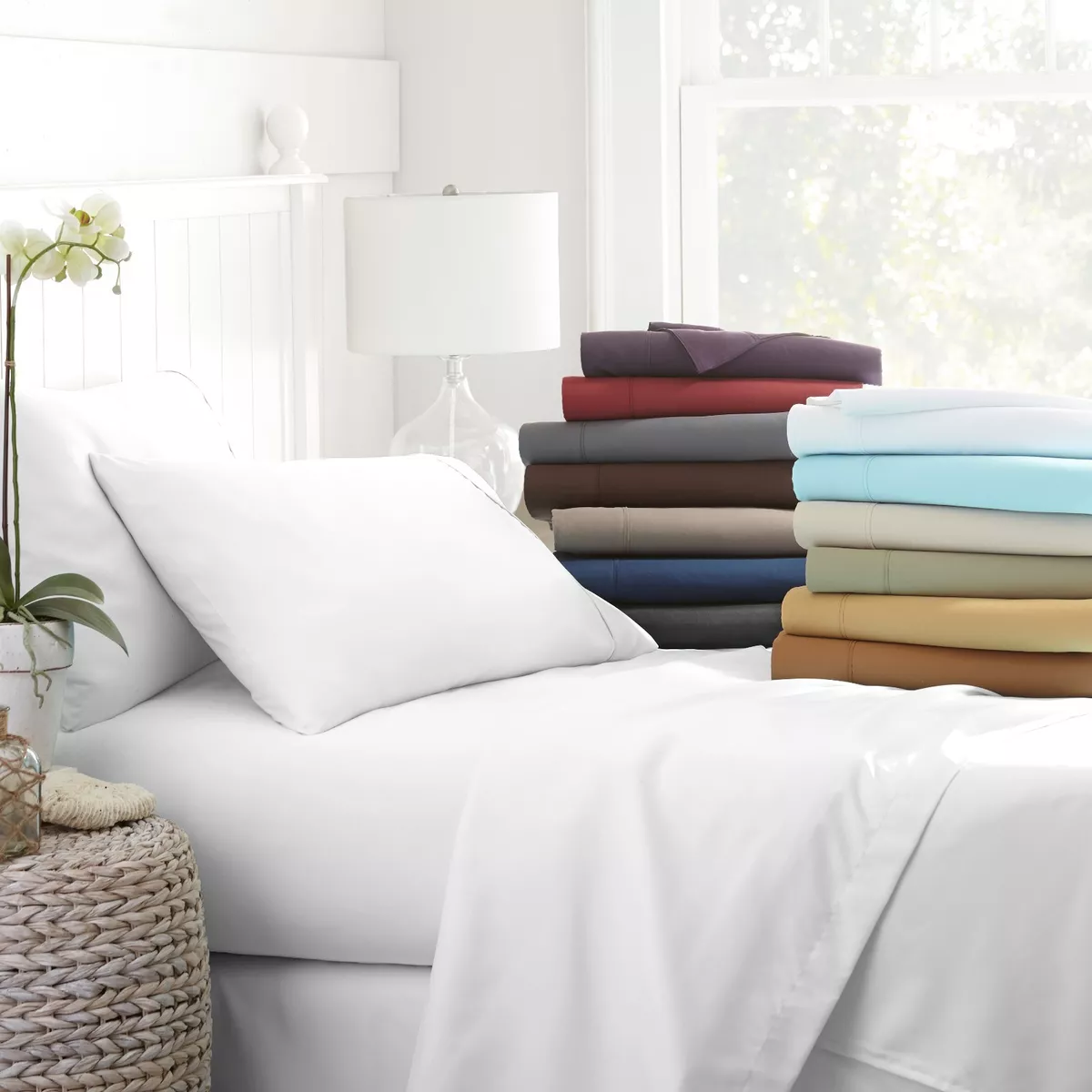 Gray Ultra Soft 4-pc. Queen Sheet Set